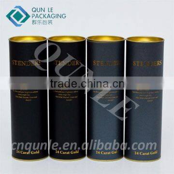 New Style Custom Design Full color Printed Paper Tubes for Cider Glass Bottles