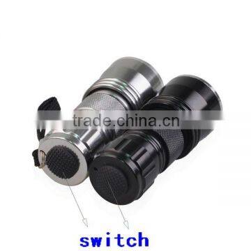 LED UV Flashlight Small 380-385nm Wave Band 21 LED UV Flashlight photo-4