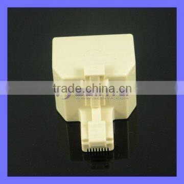 Ethernet Extender Network Extender RJ45 8P8C 1x Plug to 2 Jack