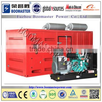 With Cummins Engine Silent Type Price of 1000kva Diesel Generator