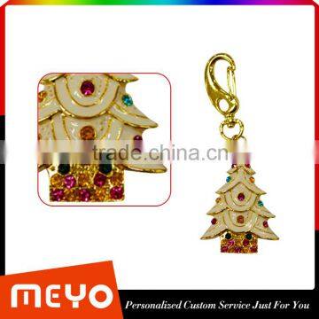 Promotion Custom Made Christmas Tree Shpe USB Flash Drive Christmas Gift Item photo-3