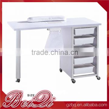 nail salon equipment manicure/nail table with white color