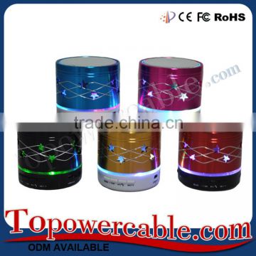 Factory Price For Samsung J8 Wifi Speaker Bluetooth Speaker with led shining light For LG Smart Phone