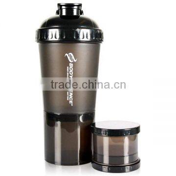 2015 sales well Custom Wholesalecustom logo drink bottle empty bottle Plastic Shaker Protein shaker Bottleshaker cup BPA Free