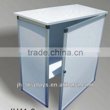 Promotion table with door,aluminum promotion table,plastic promotion table