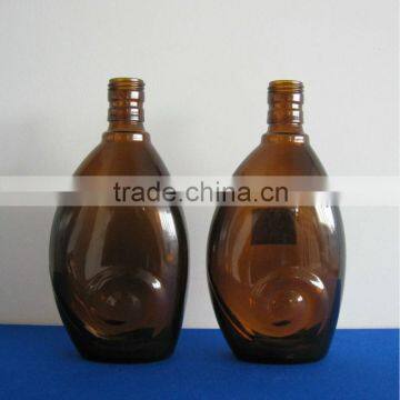 500ml amber glass spirit bottles