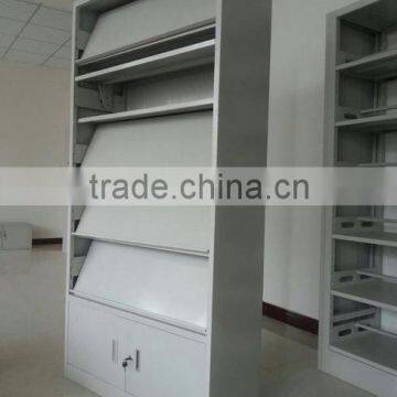 used library folding magazine racks