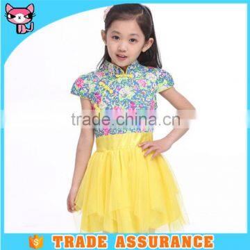 Custom design lovely children summer dress