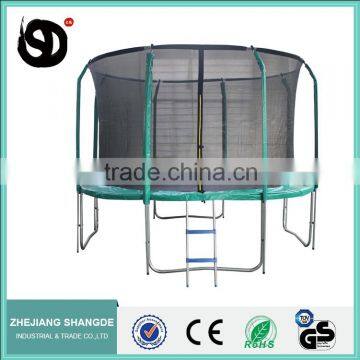 13ft big round trampoline with enclosure for adults