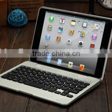 High Quality Bluetooth Keyboard with Aluminum case for iPad Mini1/2/3