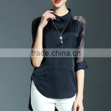 apparel manufacturers china apparel shirt stand-up collar shirt