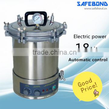 18L Automatic Adjustable Pressure Steam Sterilization Equipments Electric Vertical Sterilization Autoclave