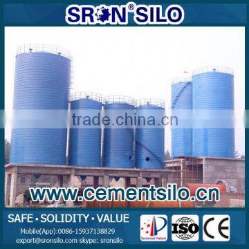 SRON Brand Steel Lip Silo for Cement Storage, We Provide 300ton-7000ton