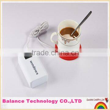 Hot USB Heat Warmer/cup Mat/coffe Coaster/vacuum Cup Pvc Coaster photo-4