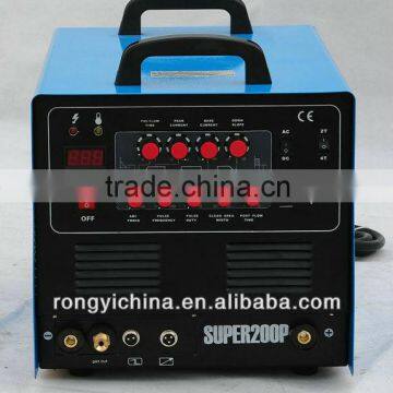 SUPER200P AC/DC PULSE TIG/MMA/CUT 3 in 1 welding machine