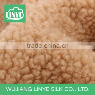 upscale 100% polyester sherpa lining fabric