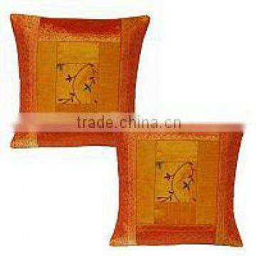 Silk Embroidered Cushion covers