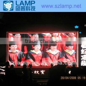 LAMP rgb tri-color rental led panel for perform