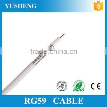 15Years Lin'an Manufacturer RG59 CCTV Cable / RG59 CCTV Coaxial Cable for Camera and DVR 1000ft ROHS