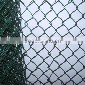 chain link netting / pvc coated chain link fence/ galvanized chain link fence Yaqi supply