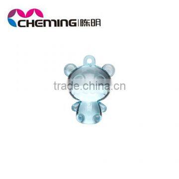 2014 new design cheap crystal acrylic bear beads