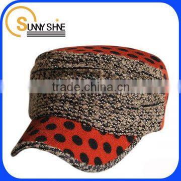 Sunny Shine custom chinese colorful dot hat orange baseball hats