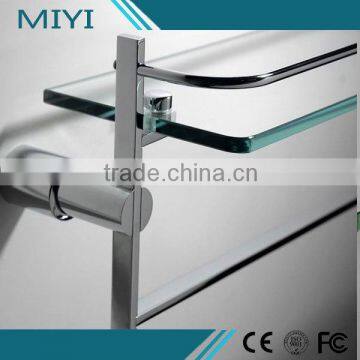 New Products Shaoxing supplier Tempered wall mounted shelf