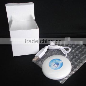 4 Port Usb Hub And Cup Warmer Button Shape USB Hub photo-2