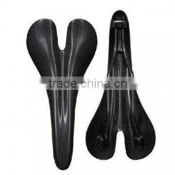 Weight light new product 2014 hot road bicycle or mountain bike carbon fiber saddle mountain bike parts