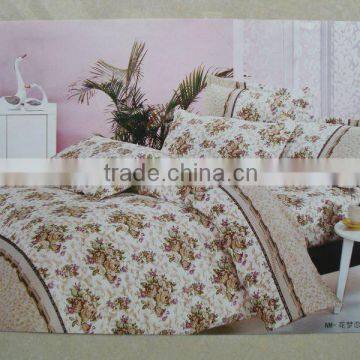 Printed bedding set