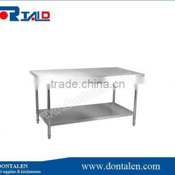 Stainless steel work bench kitchen food prep catering table