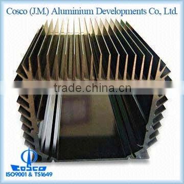 Aluminum extruded black anodizing heat sink box