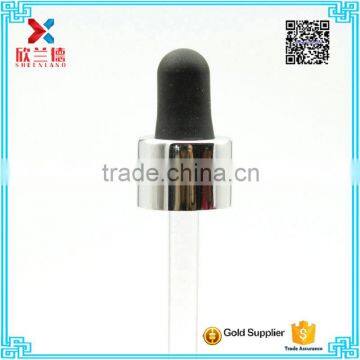 aluminum sliver rubber teat pipette dropper factory wholesale