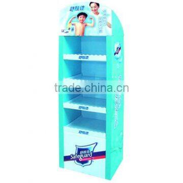 POS Corrugated Cardboard Hair Product Display Shelf photo-4