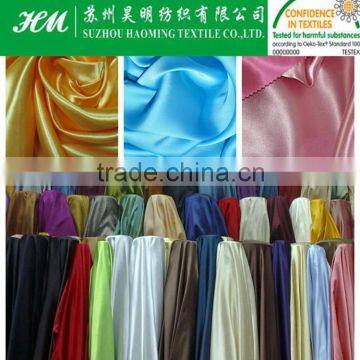 ECO-TEX 100% Poly satin fabric