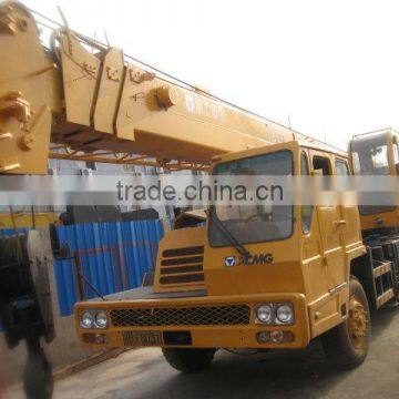 hot sale china made used xcmg 25t truck crane in shanghai