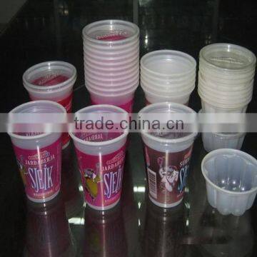 high quality transparent plastic cup