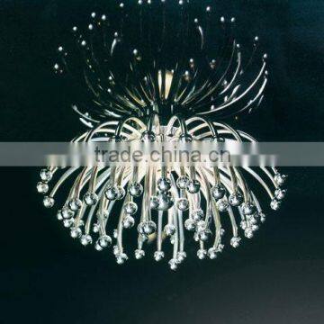 Chrysanthemum lamp Chrome Chandeliers Pendant light For Home Hotel Restaurant Decoration