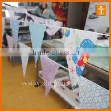 Colorful Party bunting&string Pennant