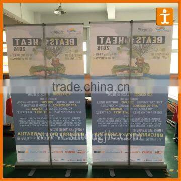 Photo printer series roll up display