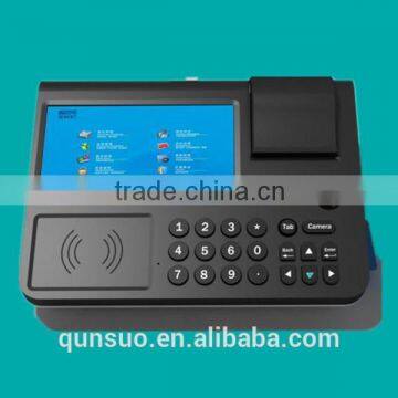 7'' Touch Screen android pos terminal with sim card android pos terminal with printer, inventory machine