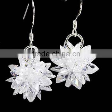 2015 New Design Fashion Pendant Crystal Zircon Earring For women Wholesale