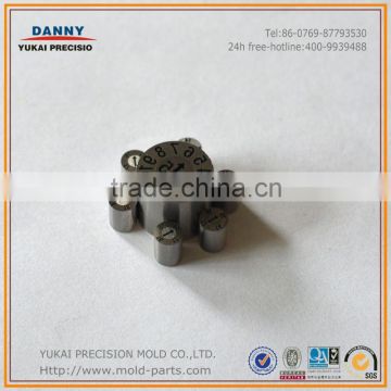 Plastic injection mould part ,mould date code