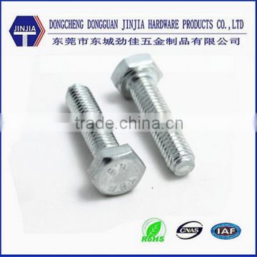 DIN 933 stainless steel 304 hexagon head bolt