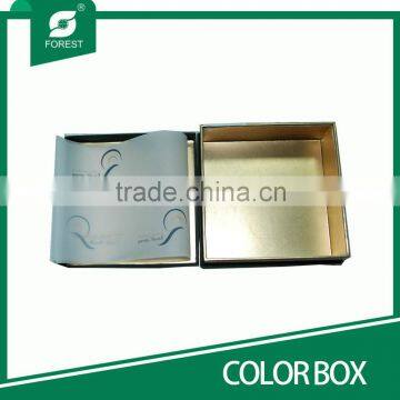 HOT GOLD STAPPED HIGH QUALITY COLOR GIFT BOXES FOR PACKING LIPSRICK photo-2