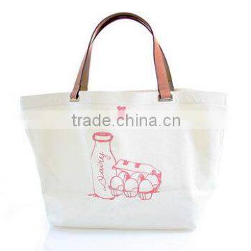 New arrival hand made China blank canvas wholesale tote bag