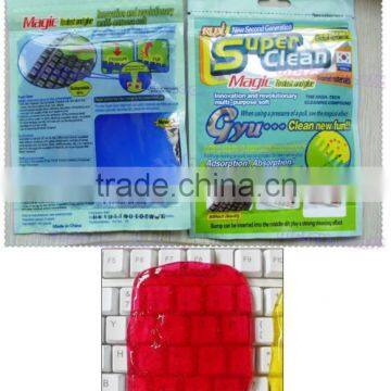 Bag packing office key board clening slime limpiza para teclado