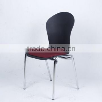 Wholesale STACKABLE Theather Furniture Church Plastic Chairs With Metal Frame 1015d photo-2