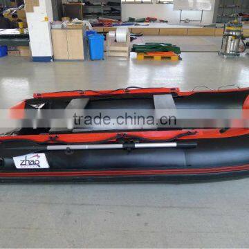 Inflatable aluminium boats china optional color and length