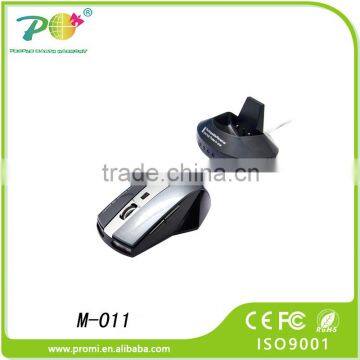 Universal Optical Wireless Mouse Rechargeable DPI Mouse With Usb Docking Station for TV and PC photo-4